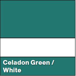 Celadon Green/White LASERMAX 1/16IN - Rowmark LaserMax